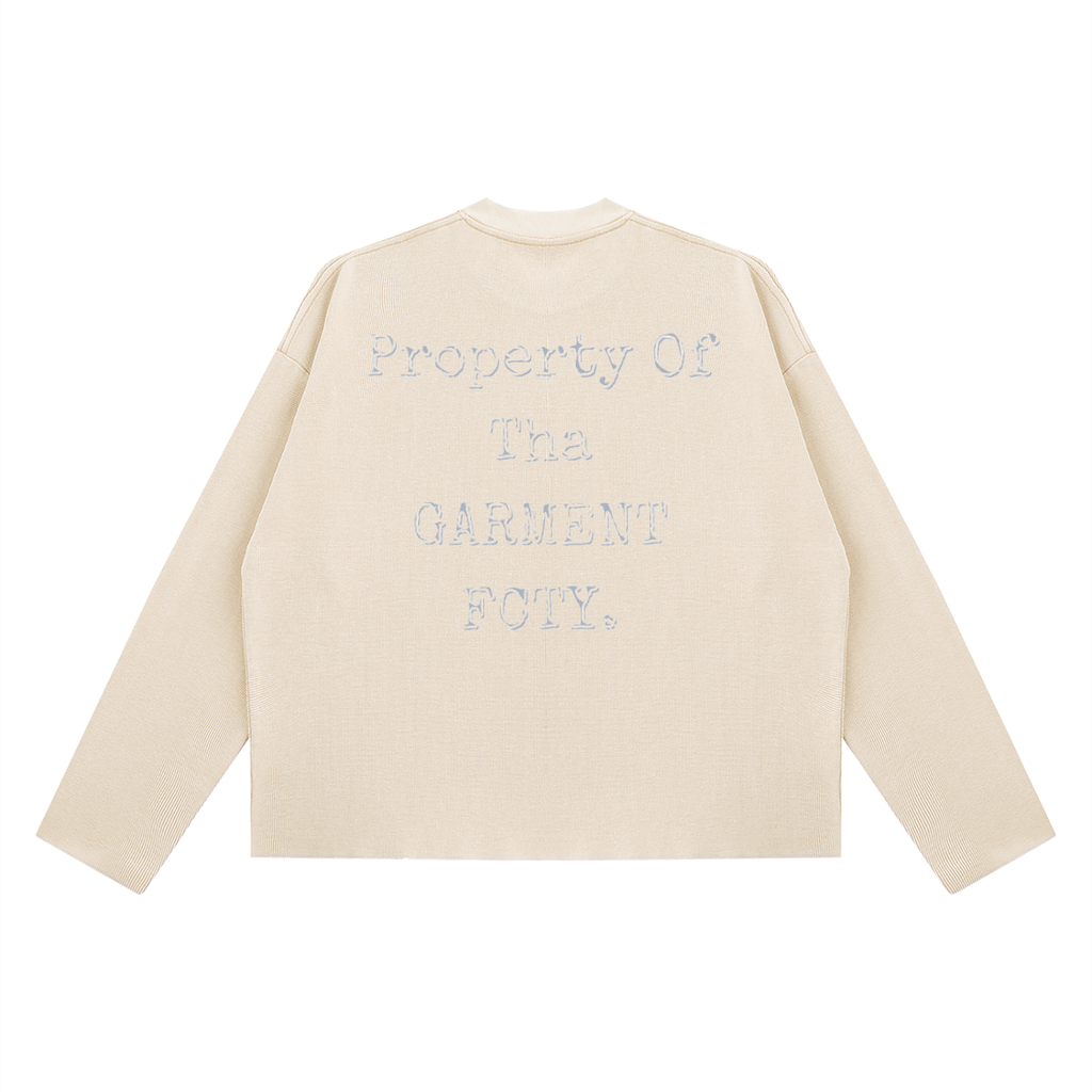 Unisex Vintage Wash Boxy  Waffle Raw Edge T-Shirt
