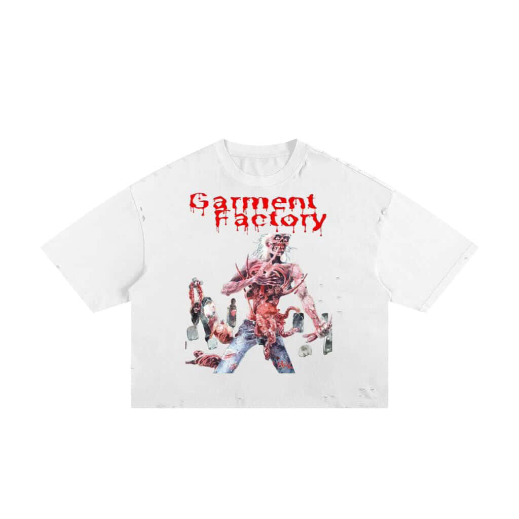Bloody Font Boxy Tee