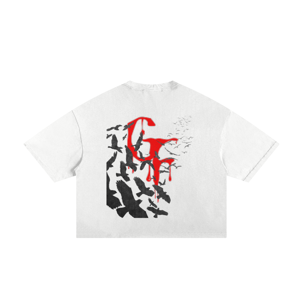 Bloody Font Boxy Tee