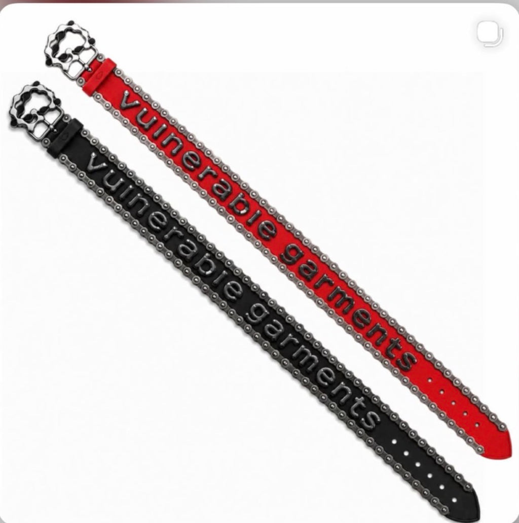 VG Vulnerable Garments Belt Collab