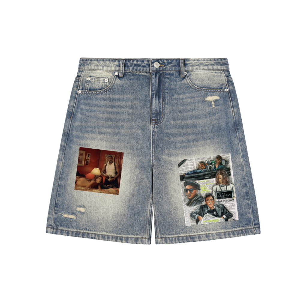 Scarface & Friends Denim Jorts