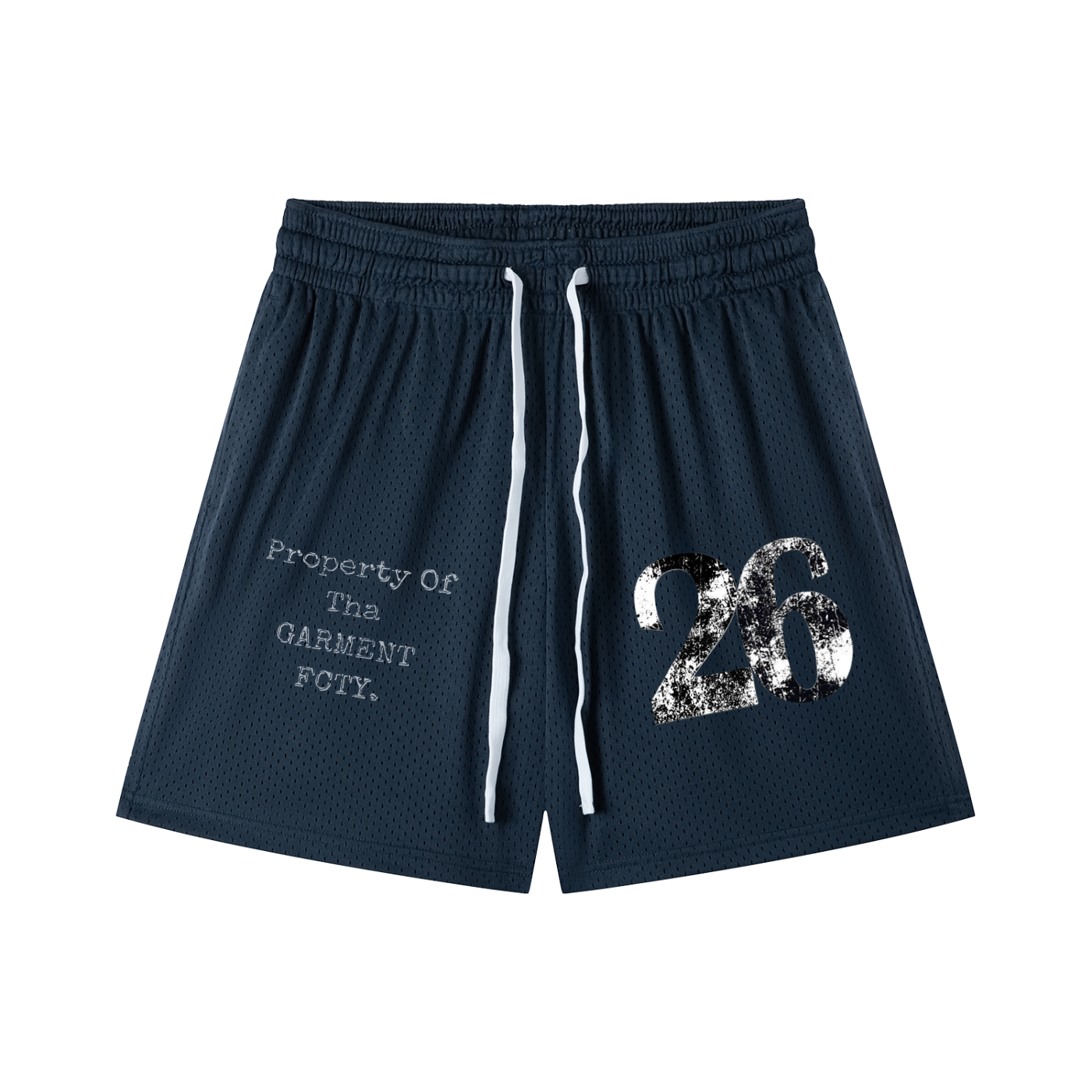Mesh Drawstring Shorts